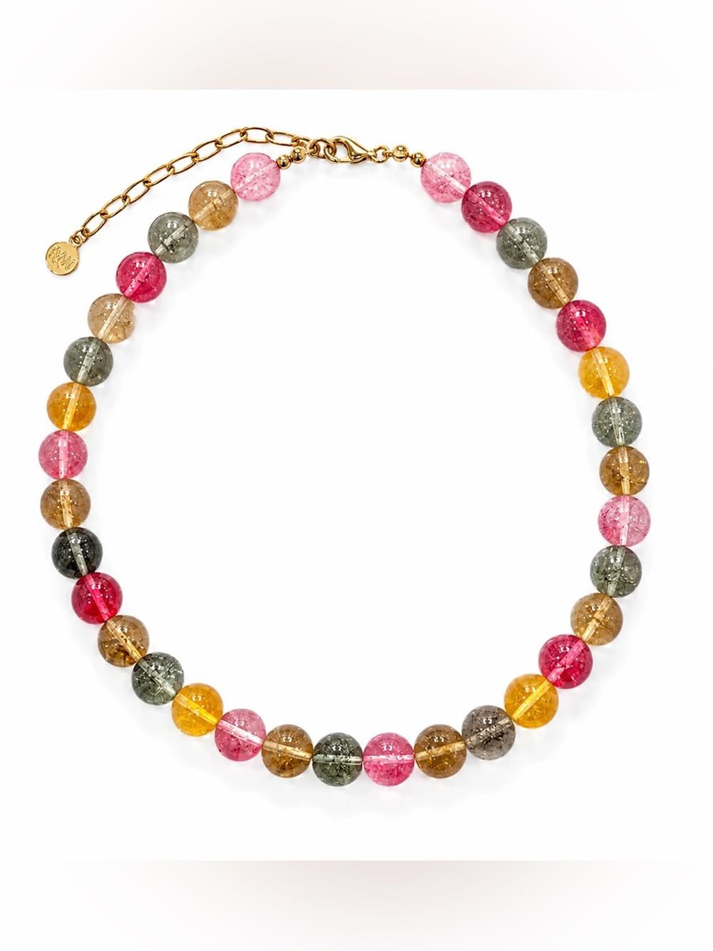 Summer Bloom Agate Necklace by Mayamar - Women Jewelry